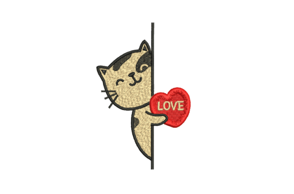 Сat with a Heart: A Seasonal Embroidery Review