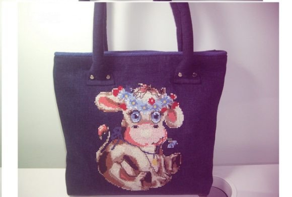 Cow Cross Stitch Review for Craft Fairs