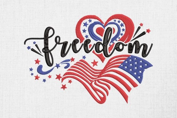 Freedom America Flag 4th of July