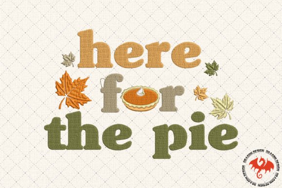 Here for the Pie: A Designer's Real-World Embroidery Review