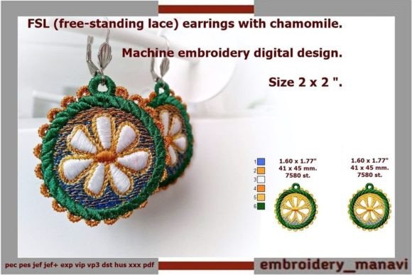 ITH FSL Round Earrings with Chamomile Review