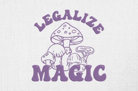Legalize Magic Hippie Shrooms Purples