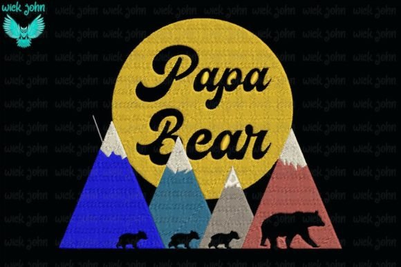 Papa Bear Design Review for Small Business Merch