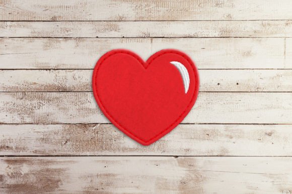 Shiny Heart ITH Feltie Review for Business Merch