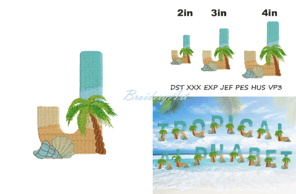 Tropical Font J: A Seasonal Review for Holiday Creators
