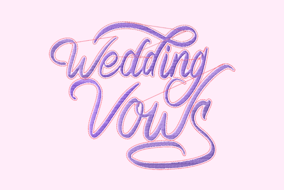 Wedding Vows Lettering: A Designer's Review for Market Success